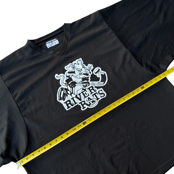 *RARE* Albany River Rats Vintage 90s Hockey Jersey Oversized Carolina Hurricanes - Picture 16 of 16